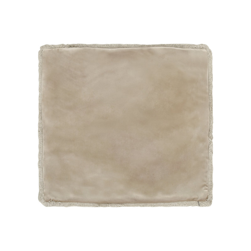 Square Cushion Cover, Taupe