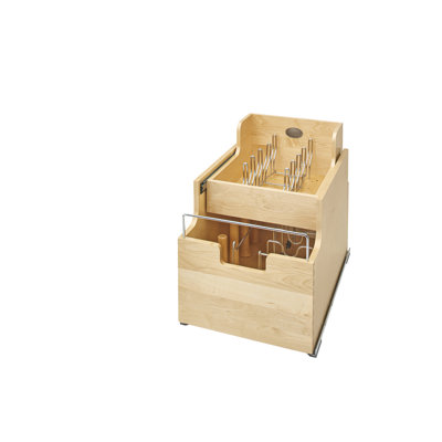 Armoire de cuisine en bois à fermeture en douceur