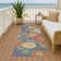 Machine Washable Indoor/Outdoor Matteson ACN2293 Floral Rug