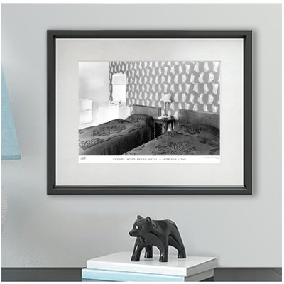Croyde, Middleboro Hotel, A Bedroom C1960 - Single Picture Frame Print