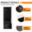 12'' Single Bathroom Storage With Soft Close Door-625097009