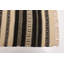 Dhiraj noir, kilim crème 2 pi 1 po x 6 pi 8 po