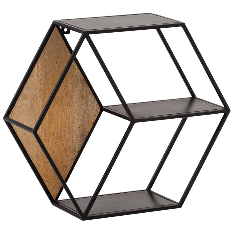 Hexagon Accent Shelf