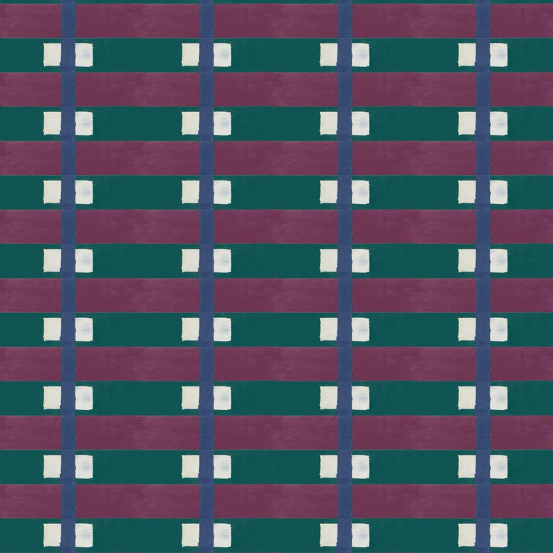 Lowcountry Sweetgrass Wallpaper, Non-Pasted, Plum Peacock, Faux Grasscloth