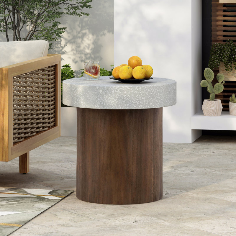 Table d'appoint carrée, Mgo