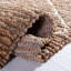 Tapis en jute tissé à la main à motif géométrique naturel / ivoire Alfonsus-2004720230
