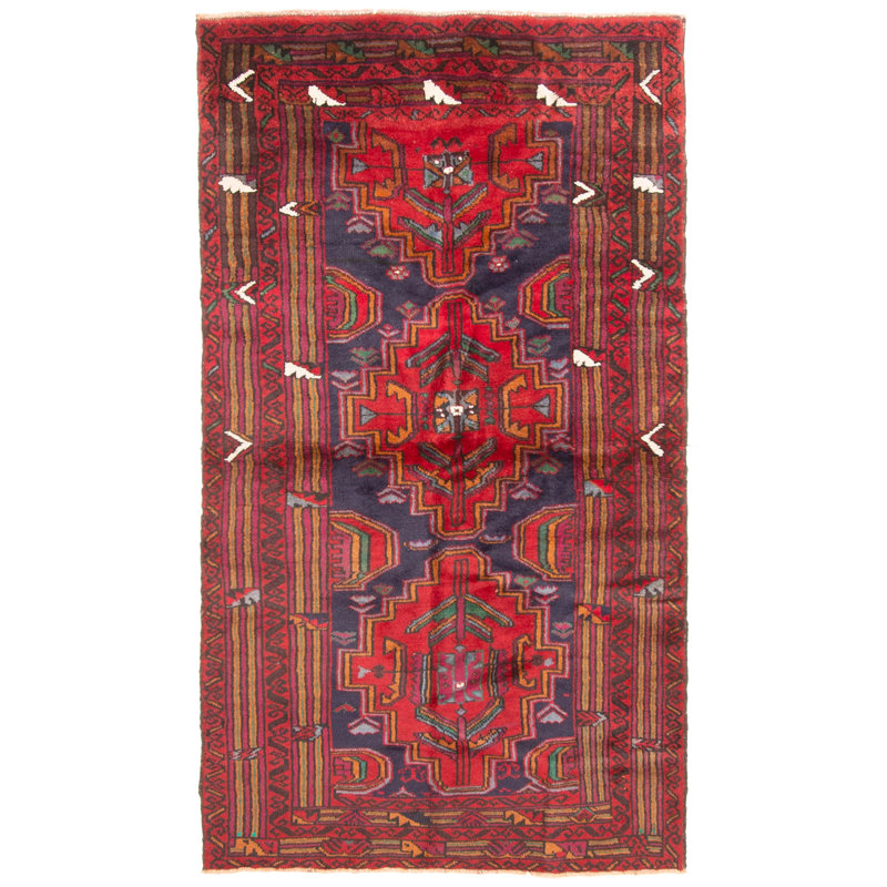 Rizbaft Navy Rug 3'2" x 5'11"