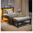 Beige;Brown Bed-1373029848-1373029851