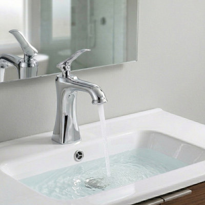 Robinet pour salle de bain à poignée simple TJAB3581