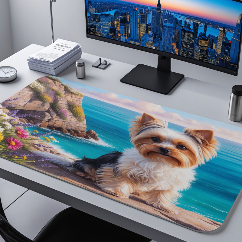 Polyester Desk Pad, 23.6x13.8