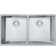 Compact 32" L x 18" W Undermount Double Basin Kitchen Sink