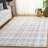 Genre 503 Hand Tufted 80% Wool; 20% Cotton Plaid Rug-1367940657