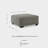 Somerville Oversized Accent Ottoman