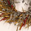 Grande couronne de blé artificielle 26 po avec baies de feuilles d'automne décorées pour la fête de l'Action de grâce-1039365907
