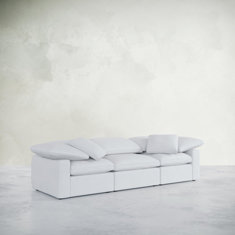 Soho 126,75 po, Blanc 98% polyester, 2% nylon
