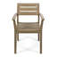 Ensemble repas 5 pièces en bois d’extérieur d’acacia Ramage