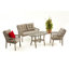Divona Rectangular 5 - Person Dining Set