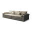 Canapé modulaire 100% polyester kaki-410839919-410839917