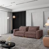 Kitson 89'' Corduroy Sofa