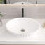 Artistic Oval Bathroom Vessel Vanity Sink