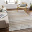 Tapis géométrique beige / gris Anesia-2004807062
