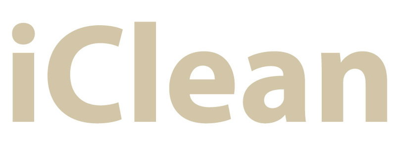 Décalcomanie murale à linge iclean, Beige, H 6 po x l 24 po x P 0,01 po