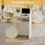 Rectangle Manufactured Wood Reception Desk