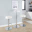 Clear Adjustable Contemporary Bar Table