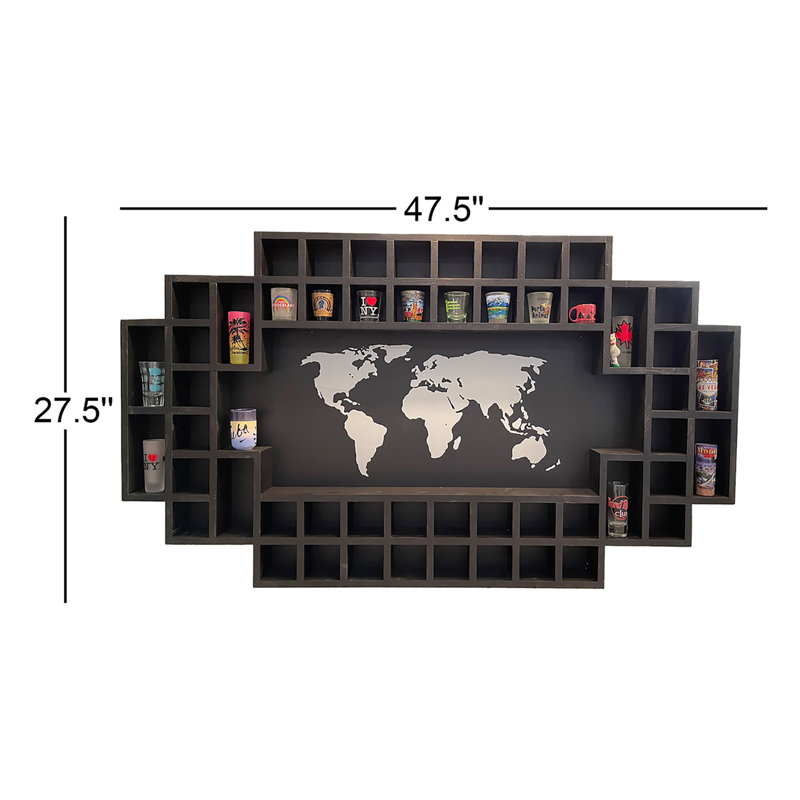 52 Piece Fir Cube Shelf
