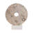 Latitude Run® 12" Pompano Marble And Stone Disk Statuary, Beige