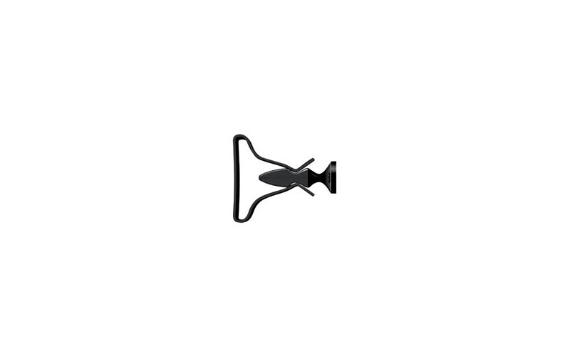Brass Shutter / Door Accessory, Black