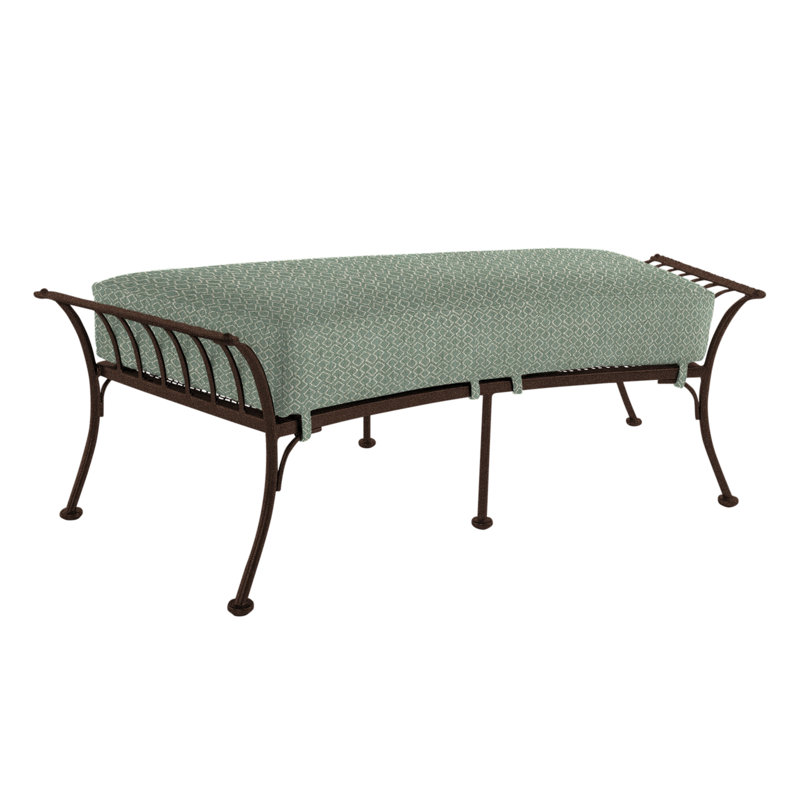Monterra Outdoor Ottoman, Copper Creek, Adena Shale