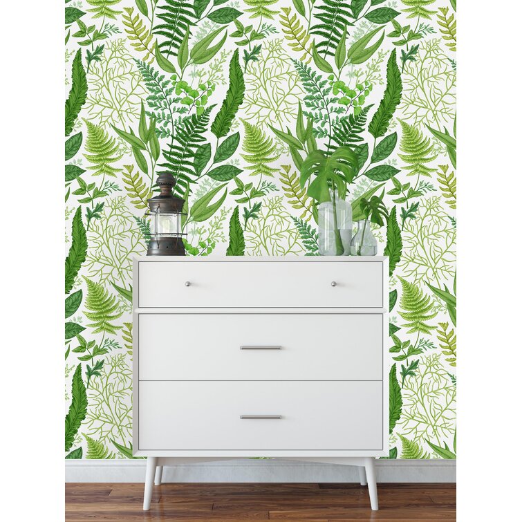 UniQstiQ Peel & Stick Floral Wall Mural | Wayfair