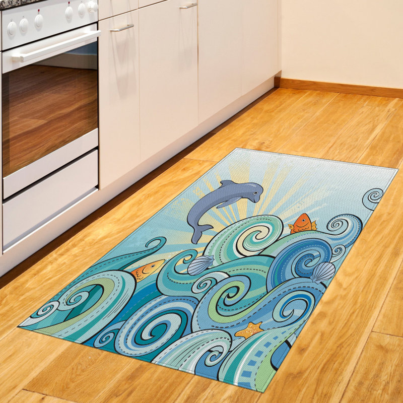 Cartoon High Density Long Fiber Poly Threads Decorative Area Rug Carpet, Rectangle 2'7" x 5'