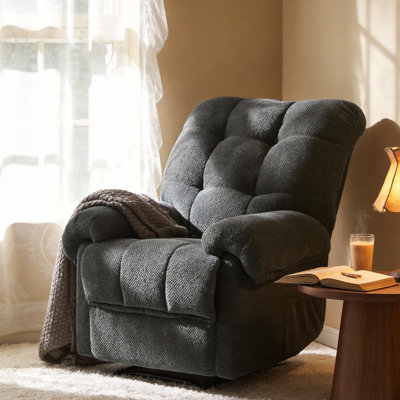 Fauteuil inclinable manuel rembourré 36 po