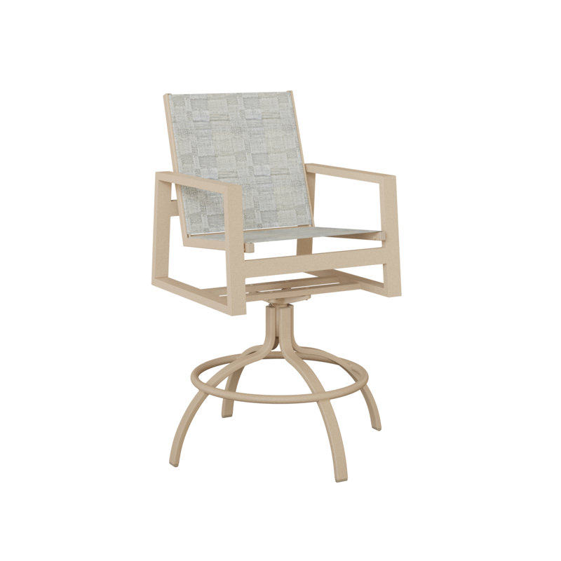 Chaise berçante pivotante en aluminium berlinois Vida Luna de Berlin Gardens, Luna multicolore, Solido Luxe
