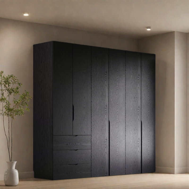 Armoire moderne et simple noire