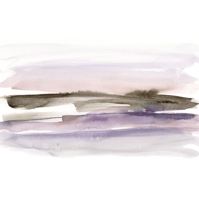 Mauve mauve II, H 8 po x l 12 po x P 1,25 po