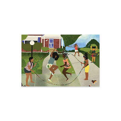 " With My Cousins Nem " Print