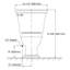 Clayton®  1.28 GPF (Water Efficient) Elongated Two-Piece Toilet (Seat not included)-6788200