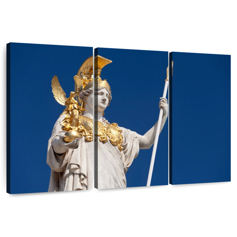 Athena Sculpture, 24" H x 38" W