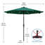 Parasol de marché éclairé Caerphilly-264100100-157318108