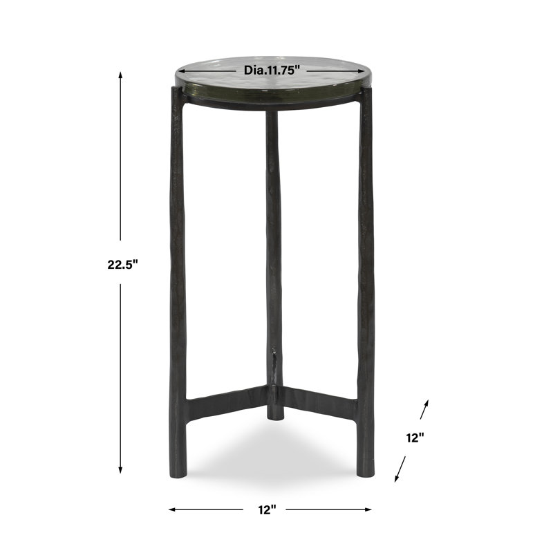 Glass End Table