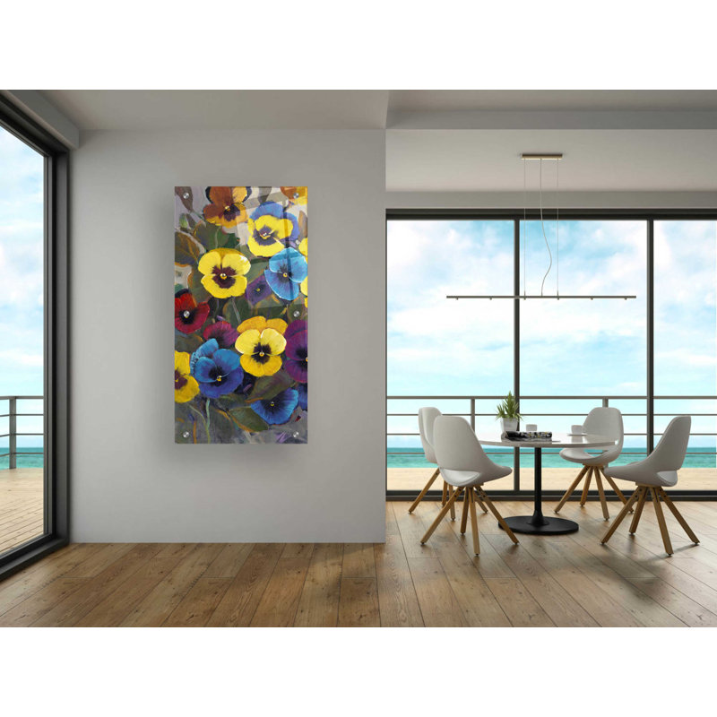 «Pansy Panel I» par Tim O'Toole, H 48 po x l 24 po