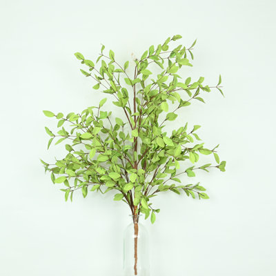 Branche d'eucalyptus artificiel 36 "pour remplisseur de vase, branche de feuillage de brindille de campagne brume un long bouquet en vrac pour les décorations de table de centre de table de bureau à domicile
