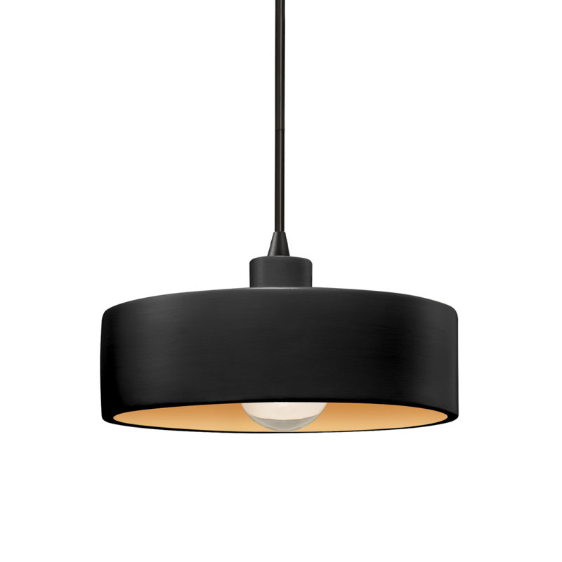 Radiance 1 - Light Pendant, Champagne Gold, Matte Black