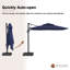 Parasol en porte-à-faux Angelia-956003105