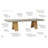 Perpetual Rectangular Outdoor Dining Table , in. W in. D-57332511-48179438