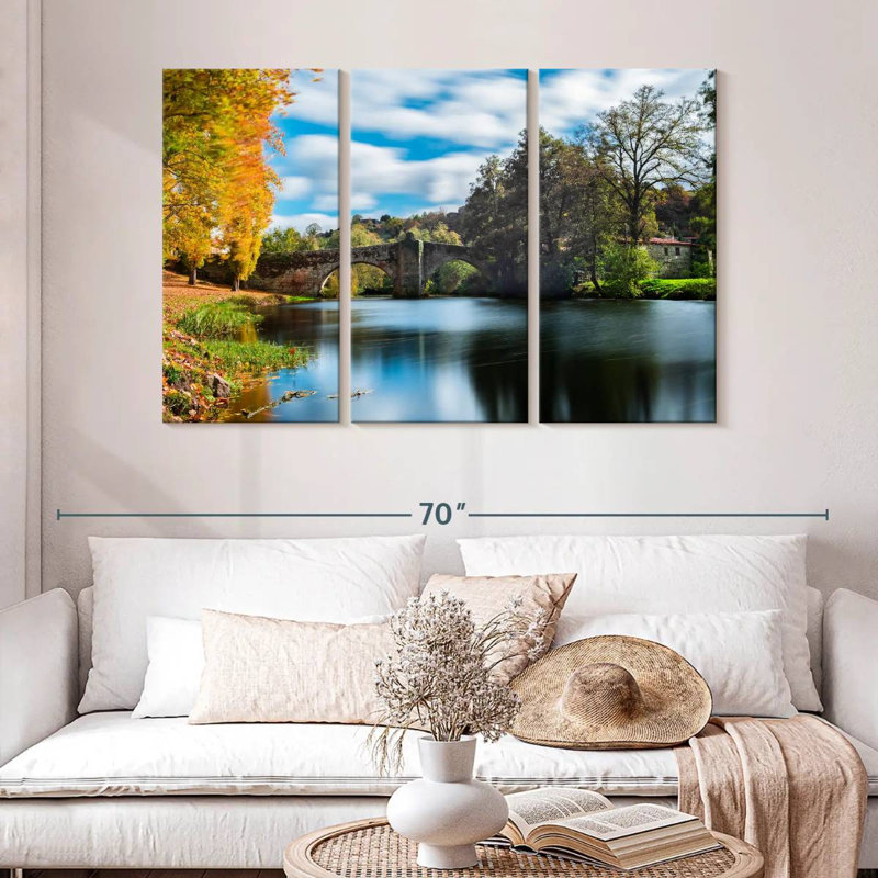 Galician Autumn, 32" H x 50" W