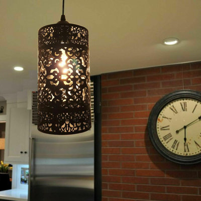 24 cm H Drum Lamp Shade ( Screw On )